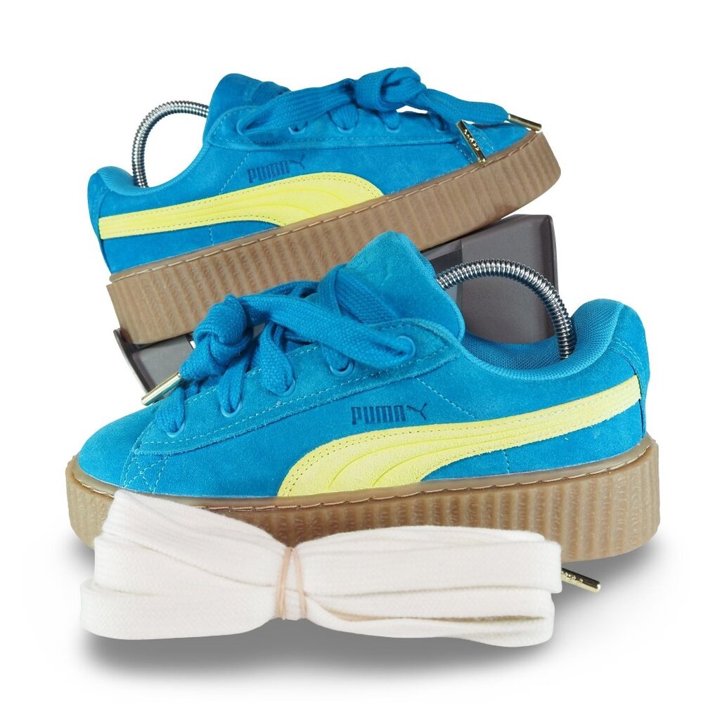 Puma Fenty Creeper x Phatty 'Speed Blue Lime' Women's 7.5 399332-02‎ Rihanna